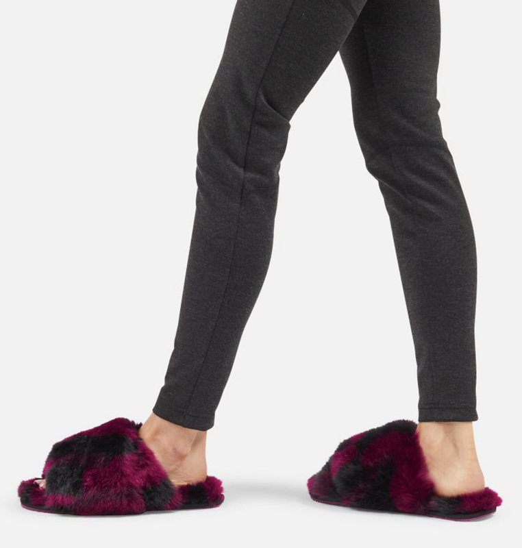 Womens Slippers Purple - Sorel Go™ - Mail Run - 512-XLHWQP